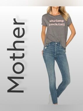 MOTHER The Stunner Ankle Fray, size 27